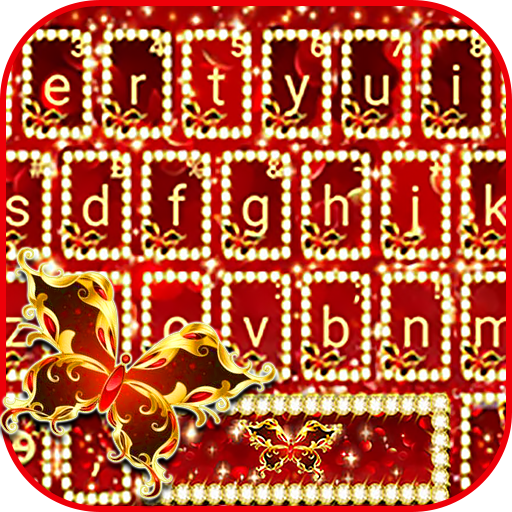 Royal Red Butterfly Keyboard T 6.0.1229_10 Icon