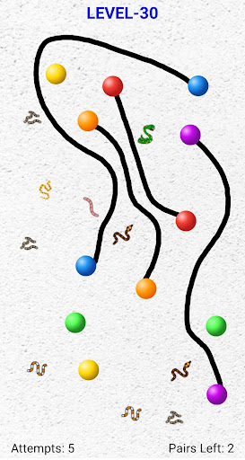 Worm Lines Color Connect