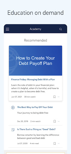 Android application BrightPlan screenshort