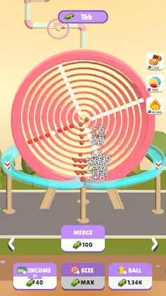 Merge Crazy Balls - Screenshot 1