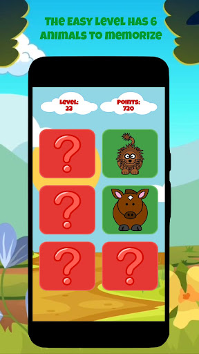 Funny Animals: Memory Game Screen 2