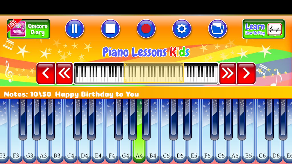 Piano Lessons Kids MOD APK 01