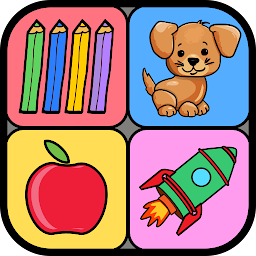 Gambar ikon Game untuk anak-anak 2-5 tahun