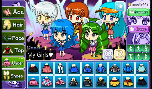 Imágen 10 Idol Pretty Girl : dress up android