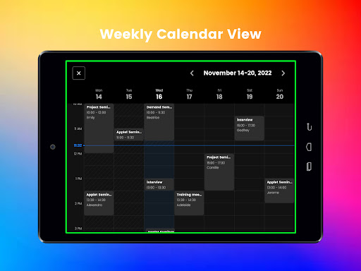 WOX Meeting Room Display Screen 2