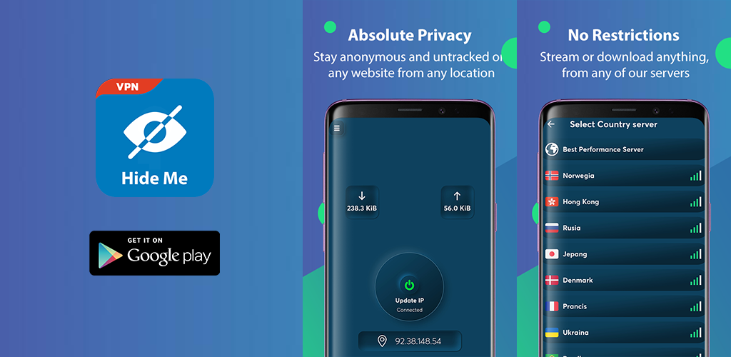 Hide Me VPN - Google Playত এপ্