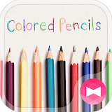Cute Wallpaper Colored Pencils icon