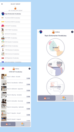 Kosakata Bahasa Inggris Screen 2
