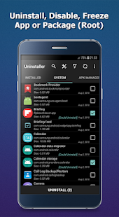 Root Uninstaller Capture d'écran