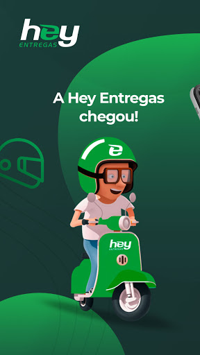 Android application Hey - Entregas screenshort