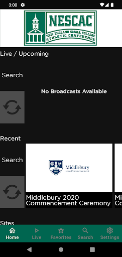 Android application NESCAC Network screenshort