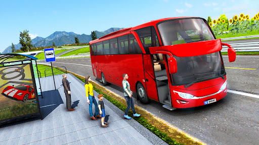Highway Bus Simulator Bus Game Screen 2