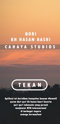 Android application Qori KH Hasan basri Offline screenshort