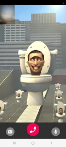 video call Skibidi toilet