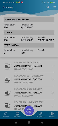 Perumdam Tirta Yapono Screen 3
