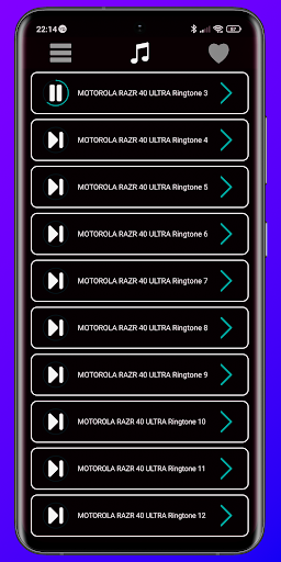 Ringtones for Motorola Razr 40 Screenshot 3 - AppWisp.com