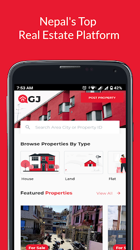 Android application Online Gharjagga screenshort