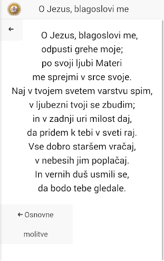 Molitev na poti Screen 3