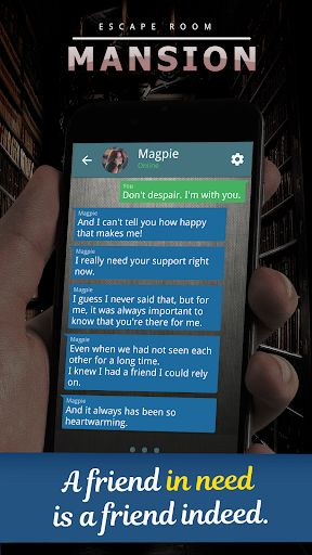 Mansion. Text Adventure Screen 3