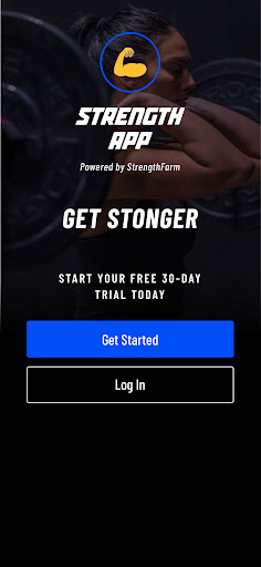 StrengthApp | StrengthFarm Screen 2