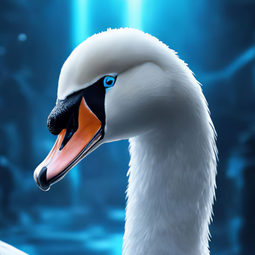 swan wallpaper logo