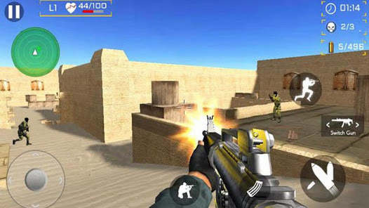 Gunner FPS Shooter Mod APK 2.6.0 (God Mode) Gallery 7