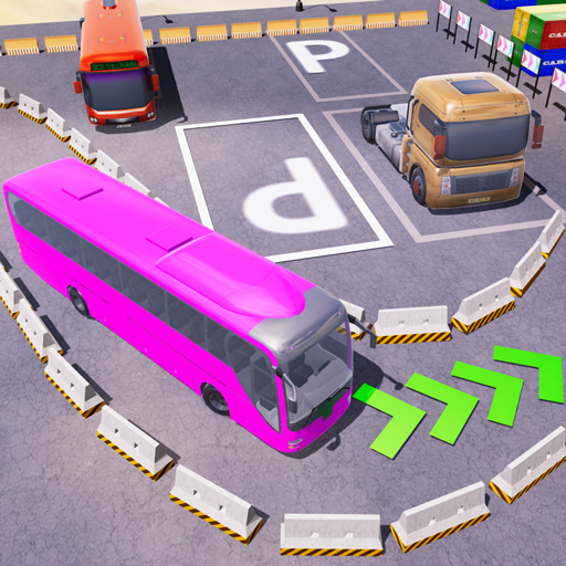 Heavy Coach Bus Parking Simula  Icon