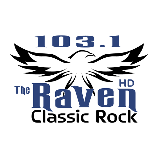 KRVX The Raven logo