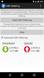 تحميل تطبيق USB Tethering مجانا آخر إصدار 3