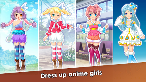Android application Anime Doll Dress up Girl Games screenshort