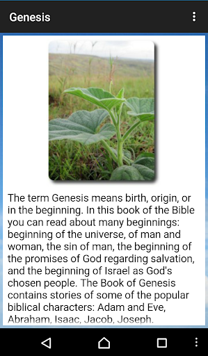Android application Cebuano King James Bible screenshort