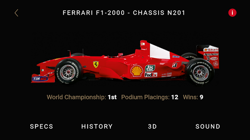 Schumacher. The Official App Screen 3