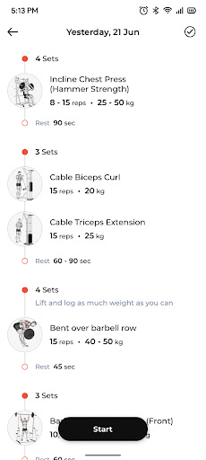 Step It Up Fitness Screen 3