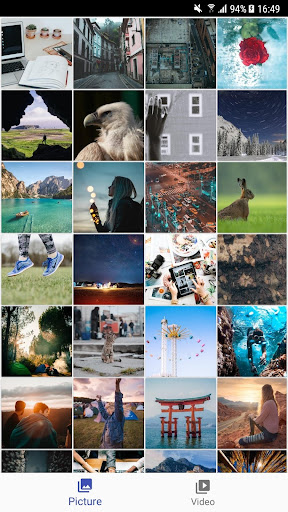 Android application 相冊 ( Vision ) screenshort