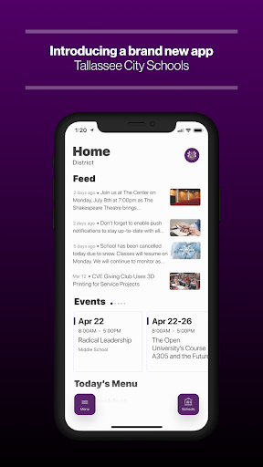 Android application Tallassee City Schools screenshort