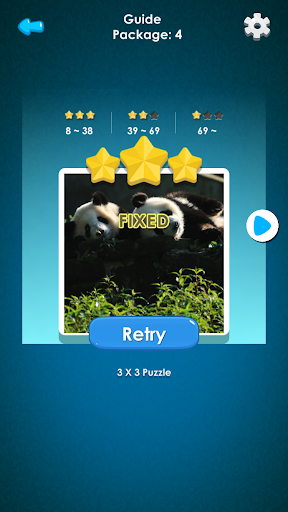 Panda Puzzle Screen 3