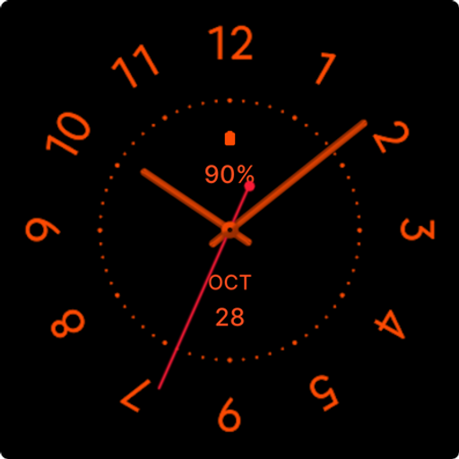 Black Cat Watch Face Logo