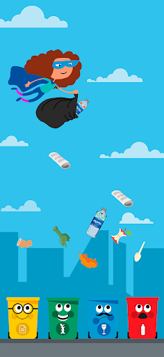 Android application Adventure of a plastic bottle screenshort