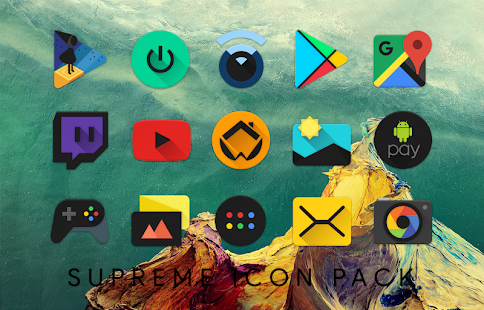 Supreme Icon Pack Capture d'écran