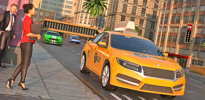 Taxi Simulator 3D: Taxi Games