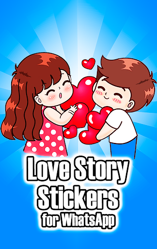 Android application Love Story Stickers WASticker screenshort