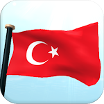 Cover Image of Download Turkey Flag 3D Free Wallpaper  APK