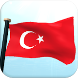 Turkey Flag 3D Free Wallpaper icon