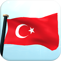 Турция Флаг 3D Бесплатных Обои