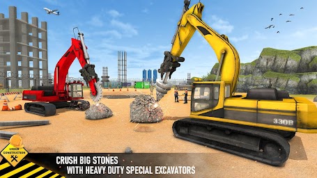 Heavy Drill Excavator Games