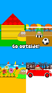 Pou Mod Apk v1.4.117 (Unlimited Money and Max Level) 4