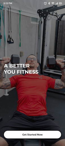 Android application A Better You Fitness screenshort