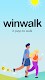 screenshot of winwalk - it pays to walk