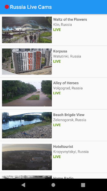 Imágen 3 Russia Live Cams android