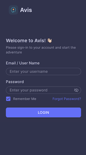Android application Avis screenshort